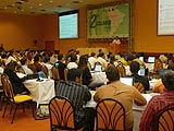 Público no workshop de segurança