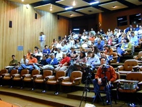 Auditório do curso do Impa