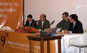 Abertura do 9º Seminário de Capacitação Interna