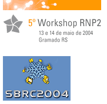 Destaques: 5º Workshop RNP2 e SBRC2004