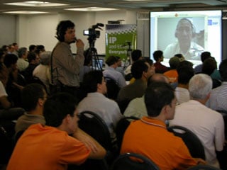 Palestra do GT VoIP foi feita por videoconferência