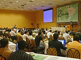 Público no workshop de segurança